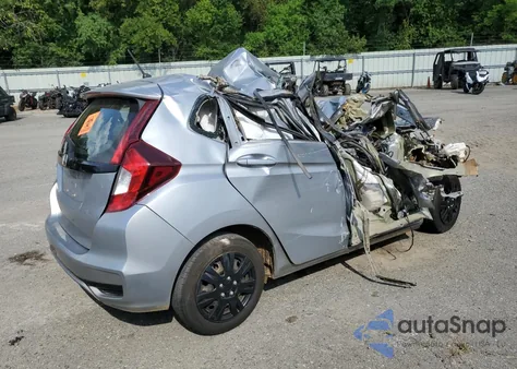 2019 Honda Fit Lx из США, поврежденный, VIN 3HGGK5H47KM740241